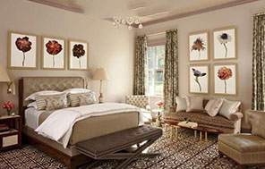 艺术涂料色彩趋势——卧室流行色色彩搭配